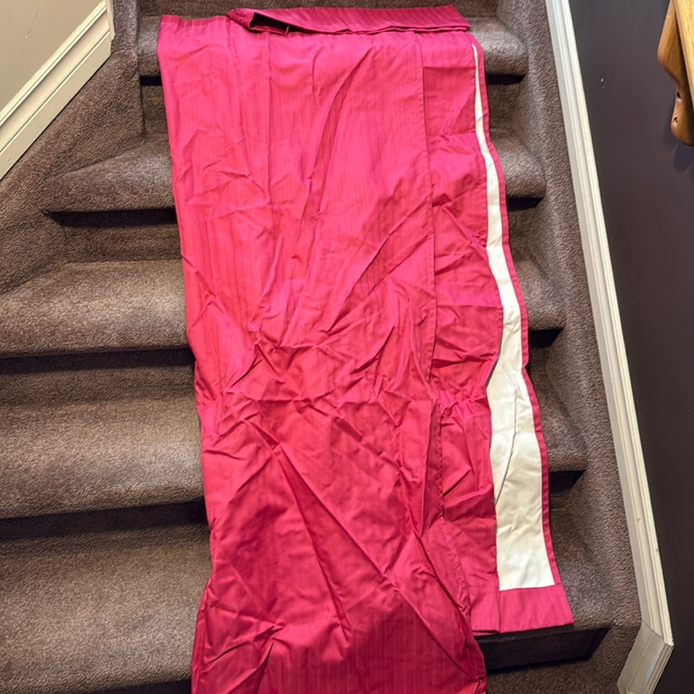 Hot Pink black out curtains